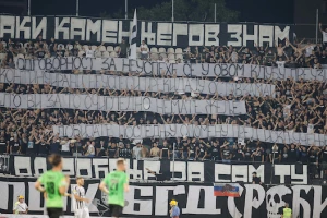 Navijači Partizana poslali poruku upravi: "Opomena pred isključenje"